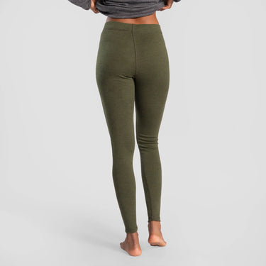 womens fast drying leggings lightweight color green