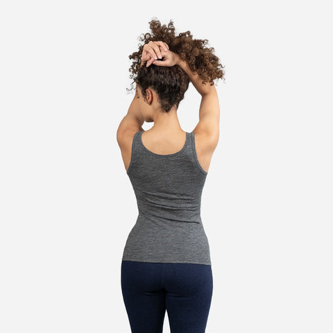 Women's Alpaca Wool Tank Top: 160 Ultralight