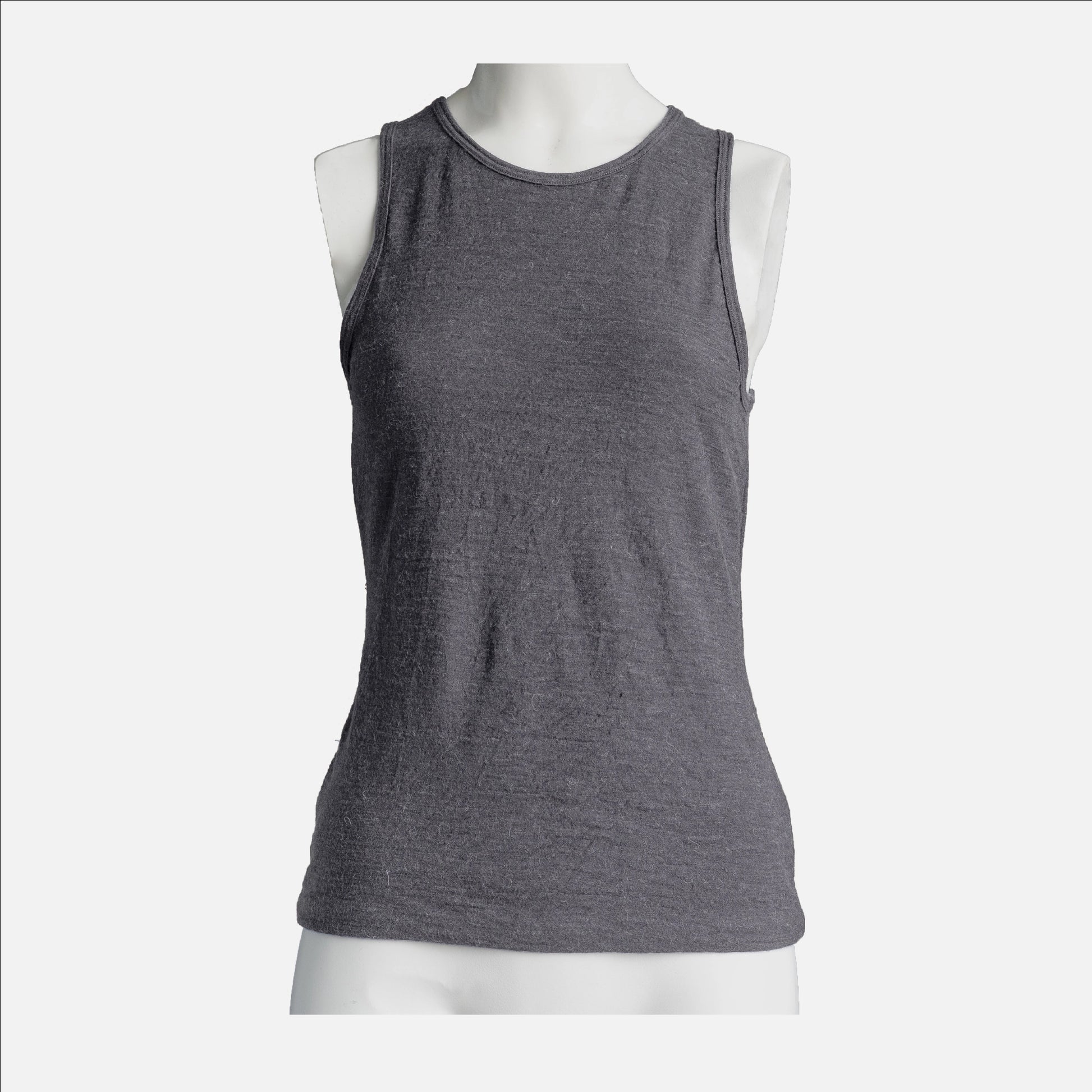 womens functional tank top ultralight color gray