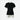 womens high performance running tshirt ultralight color black
