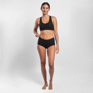 womens highly breathable panties ultralight color black