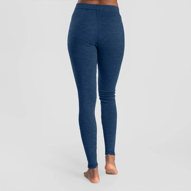 womens low impact dye leggings lightweight color natural blue