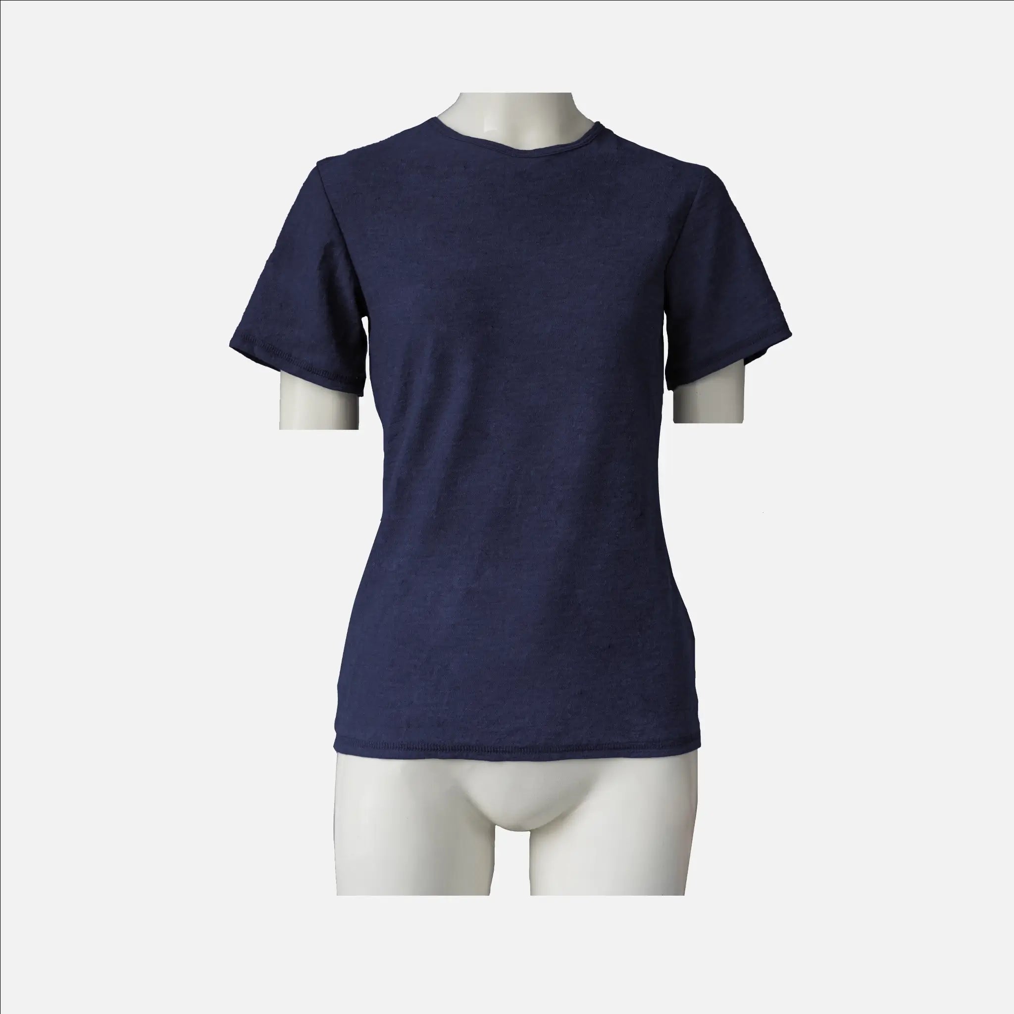 womens moisture wicking running tshirt ultralight color navy blue