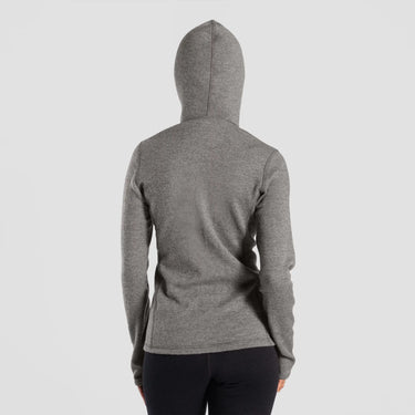 womens most comfortable hoodie jacket full zip color natural gray