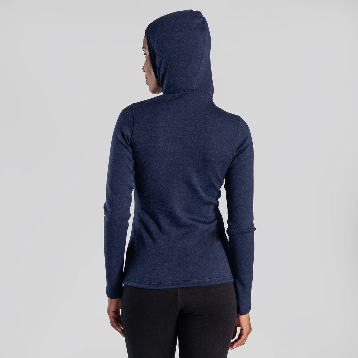 womens most comfortable pullover hoodie color navy blue