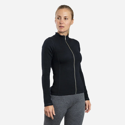 Women's Alpaca Wool Jacket: 420 Midweight Full-Zip