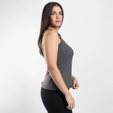 womens most sustainable tank top ultralight color gray