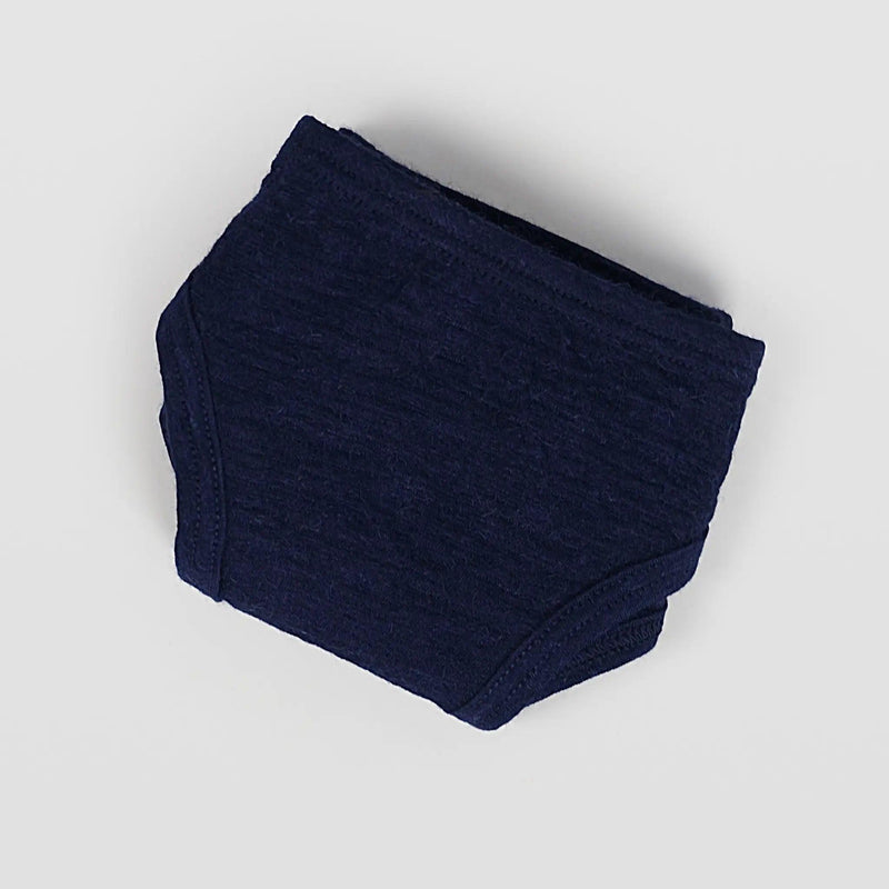 Women's Alpaca Wool Thong: 160 Ultralight color navy blue