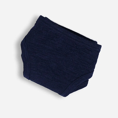 Women's Alpaca Wool Thong: 160 Ultralight color navy blue