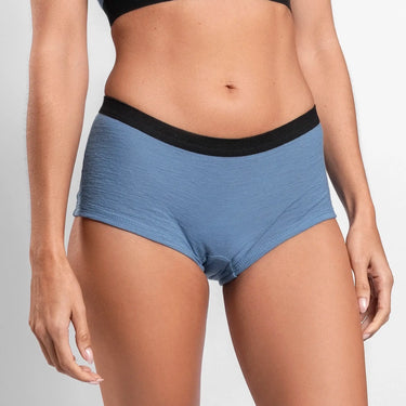 womens organic cotton panties ultralight color baby blue