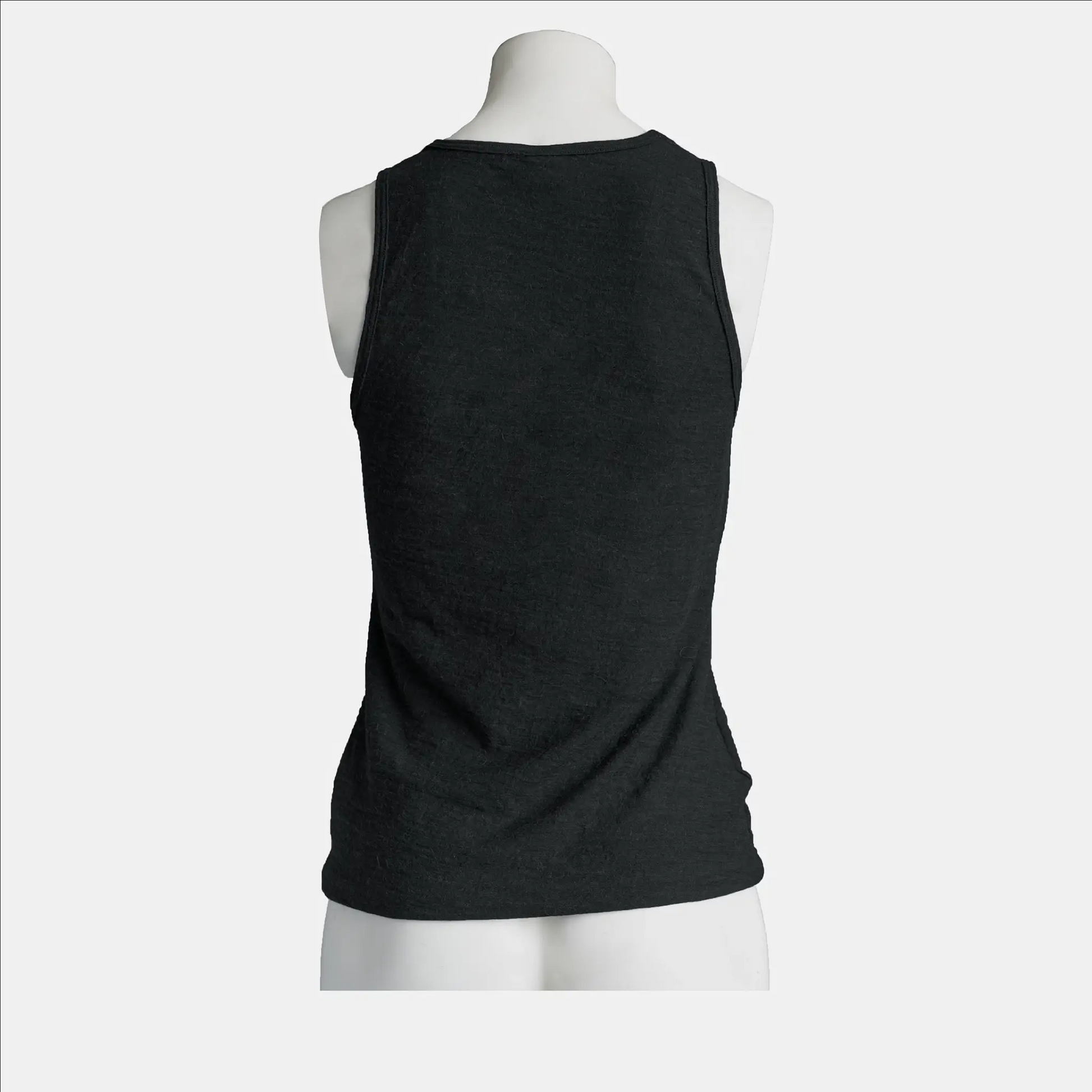 womens outdoor activities running tank ultralight color black