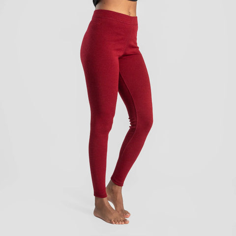 Women's Alpaca Wool Leggings: 420 Midweight