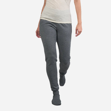 womens royal alpaca wool sweatpants midweight color gray