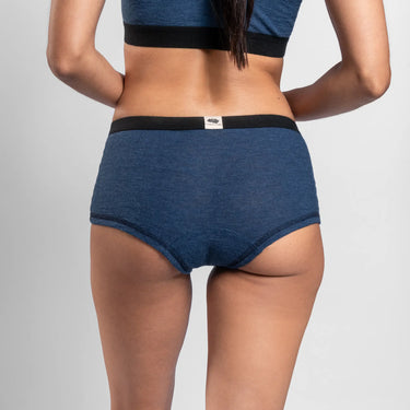 womens sustainable brand panties ultralight color natural blue