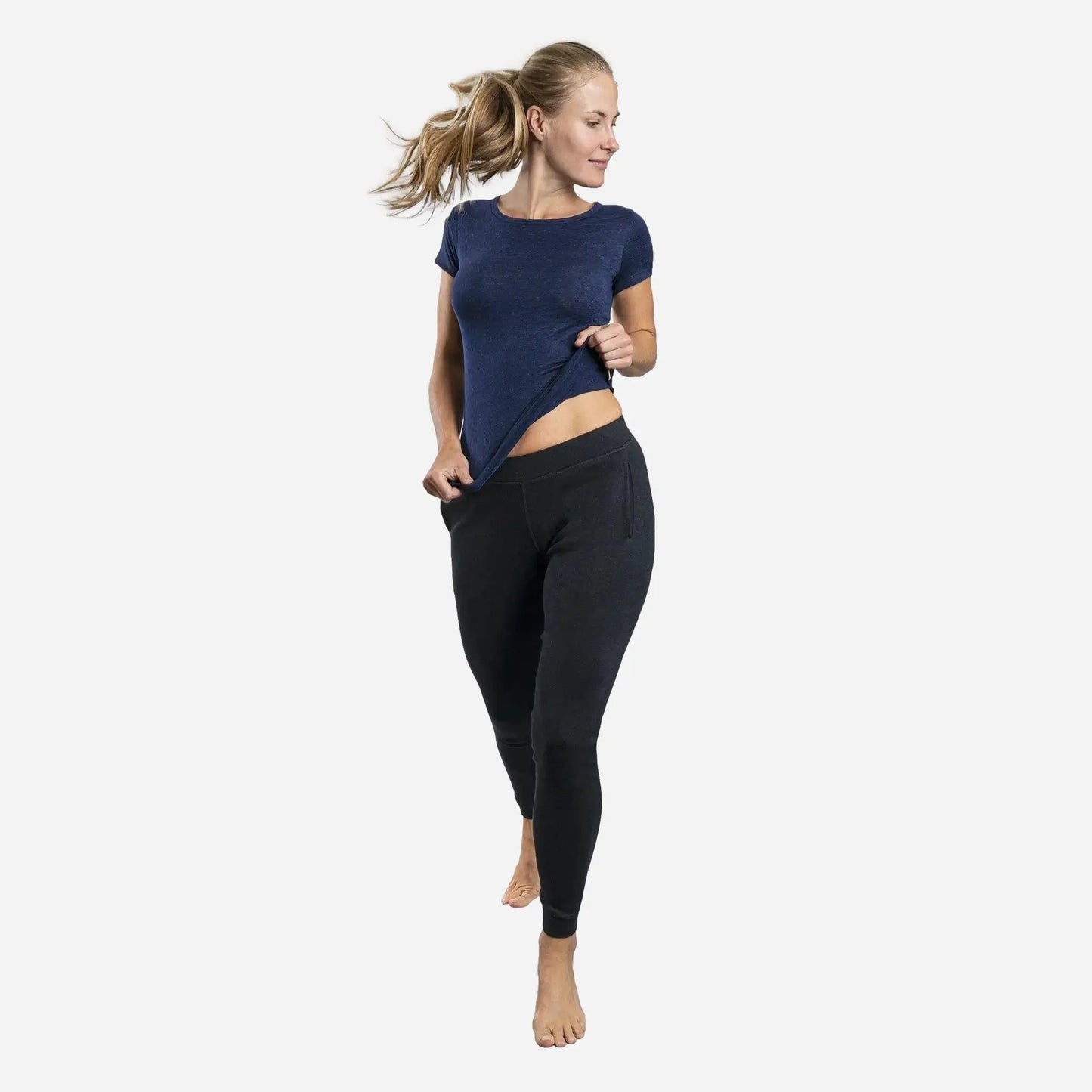 Women's Alpaca Wool Joggers: 300 Lightweight