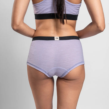 Women's Alpaca Wool Panties: 160 Ultralight color Lilac