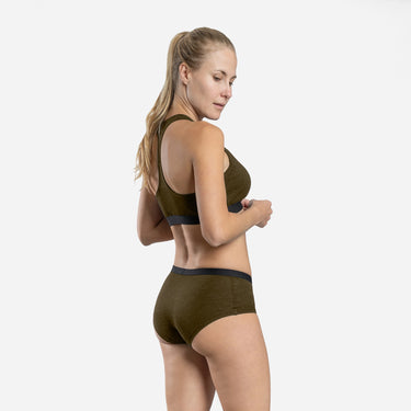 womens ultralight sports bra ultralight color green