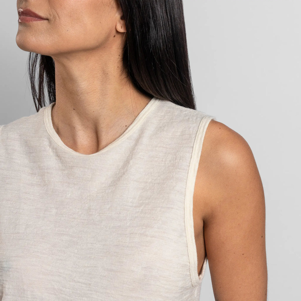 womens undyed crop tank featherweight color undyed