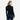 Women's Alpaca Wool Base Layer: 300 Lightweight Half-Zip color black