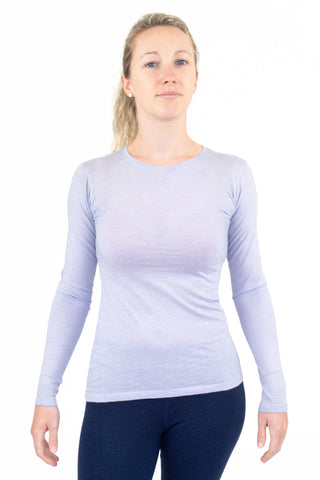 3 Pack Bundle - Women's Alpaca Wool Long Sleeve Shirts: 160 Ultralight