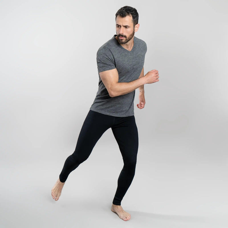 Mens leggings black deals