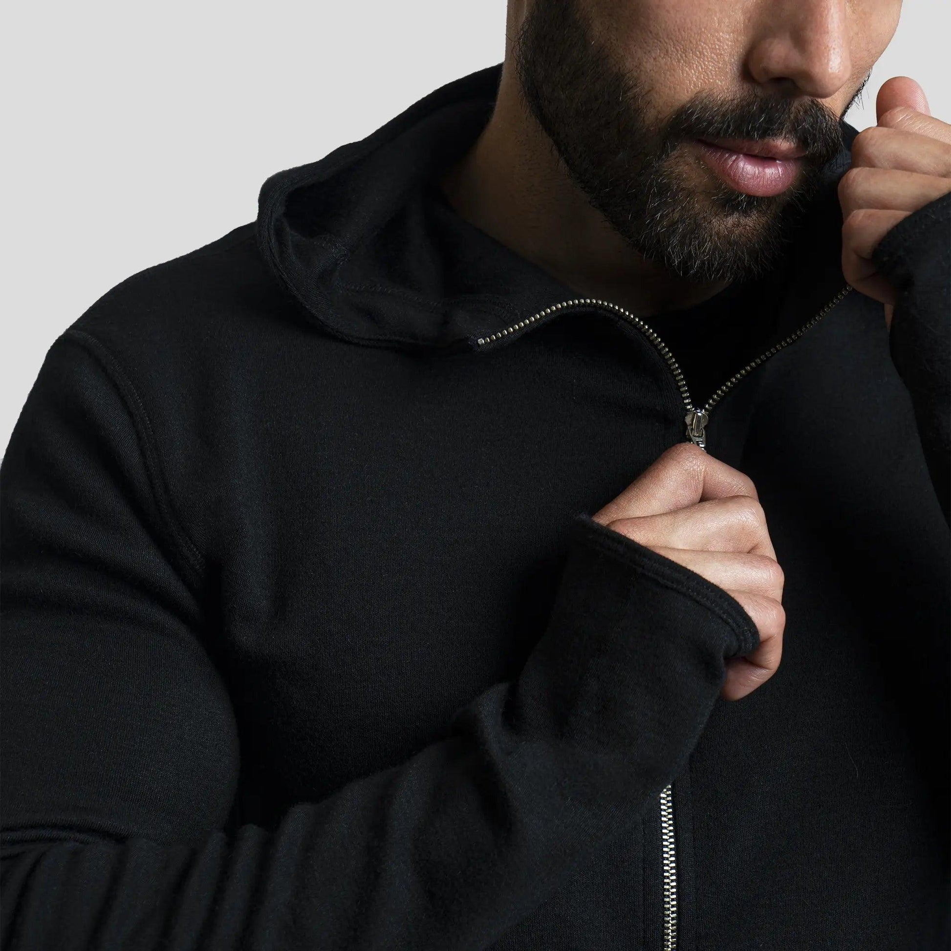 Alpaca zip up deals hoodie