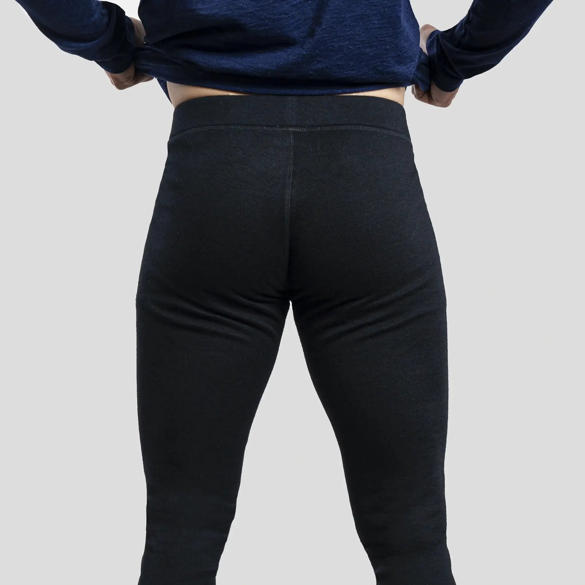 mens low moisture absorption leggings midweight color black
