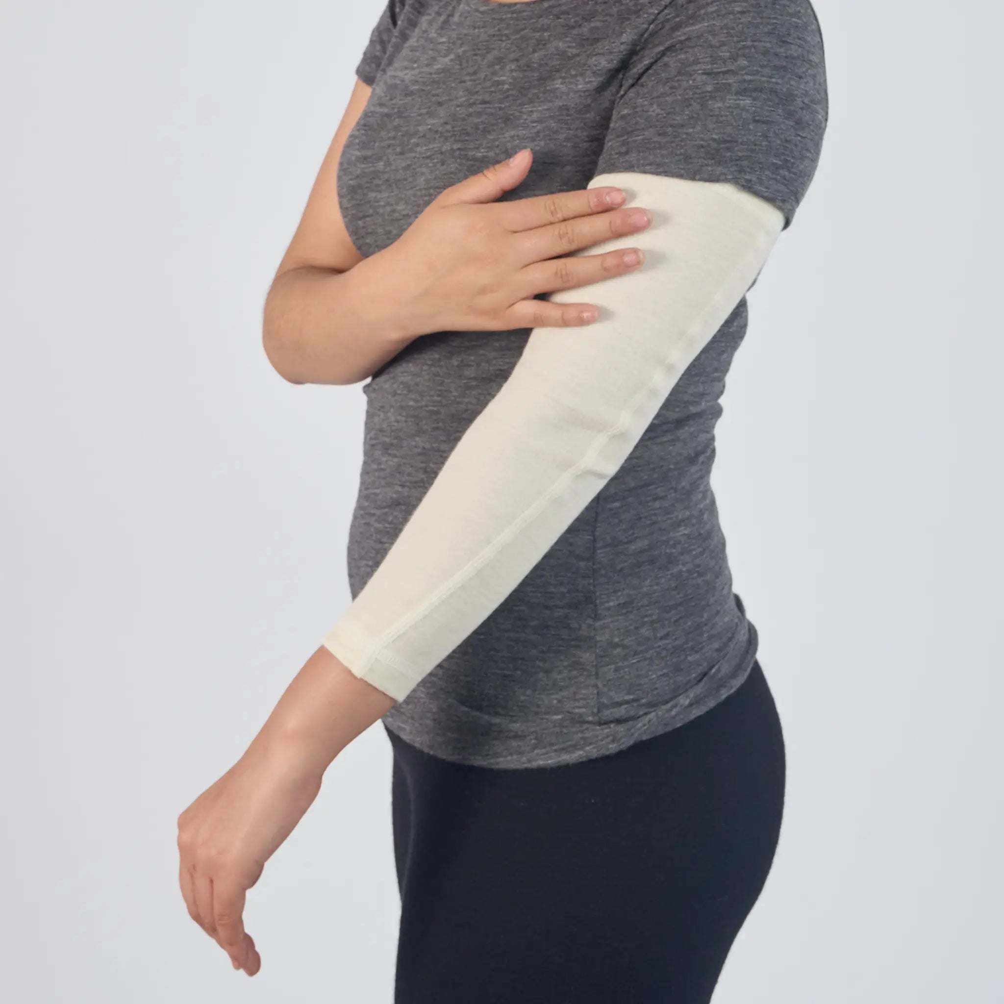 womens all purpose sleeve color natural white