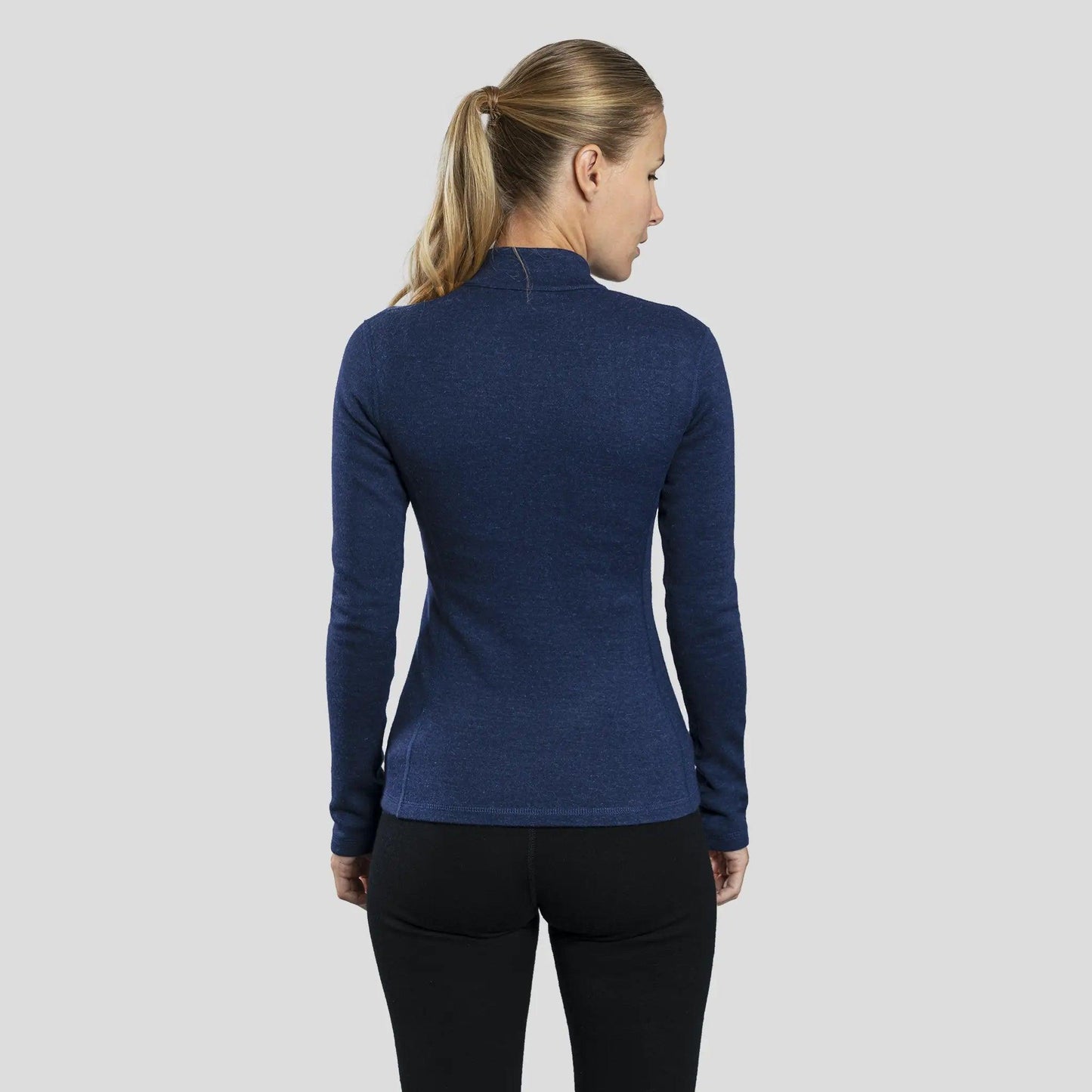 womens best fleece jacket full zip color navy blue