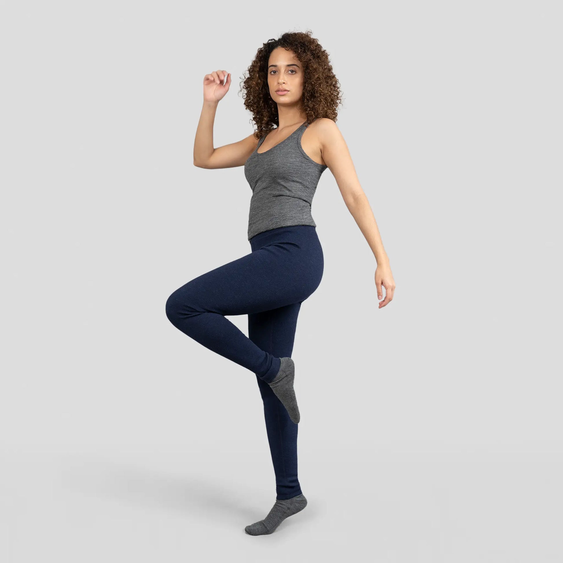 Axis Midweight Merino Wool Legging - Forest Night  Wool leggings, Opaque  leggings, Comfortable leggings