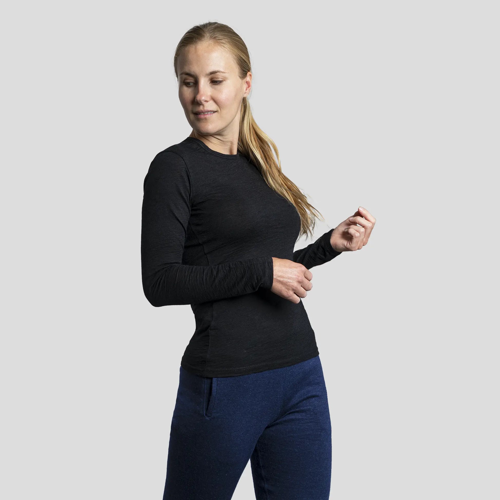 Buy 4 Piece:Womens Long Sleeve Henley Sweatshirt Joggers Sweat